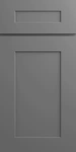 Cabinet door front — Grey Shaker by MDT Stone & Furniture