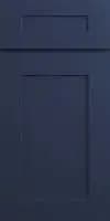 Cabinet door front — Navy Blue Shaker by MDT Stone & Furniture