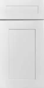 Cabinet door front — White Shaker by MDT Stone & Furniture